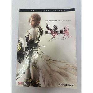 Final Fantasy XIII-2 The Complete Official Guide Book Paperback Piggyback